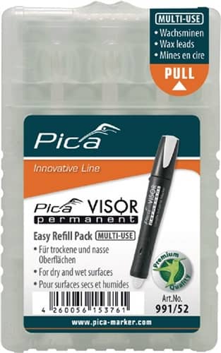 Minen-Set Visor permanent wasserfest 4 Minen / Set PICA