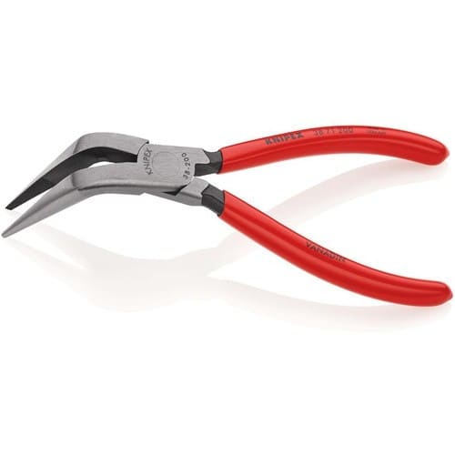 KNIPEX Mechanikerzange L.200mm Form 7 70Grad gew.Ku.-Überzug KNIPEX