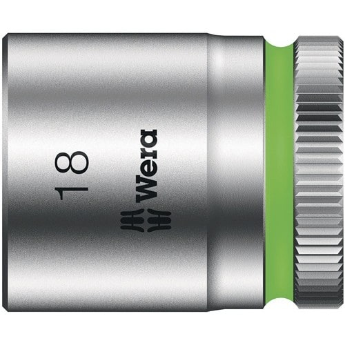 WERA Steckschlüsseleinsatz 8790 HMB Außen-6-kant 3/8 Zoll a6-KT.SW 18mm L.30mm WERA