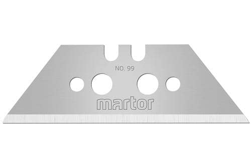 MARTOR Trapezklinge Nr.99 L60xB19xS0,63mm m.Lochung 10 St./Spender MARTOR