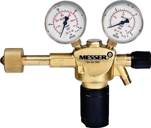 MESSER-CUTTING Flaschendruckminderer CONSTANT 2000 Argon/CO₂ 300bar 32l/min W30x2-D.15.9/20.1