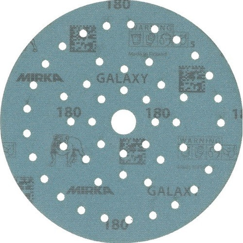 MIRKA Haftschleifscheibe GALAXY Grip Multifit 150mm K.180 f.HO/Metall/Lack/Ku.
