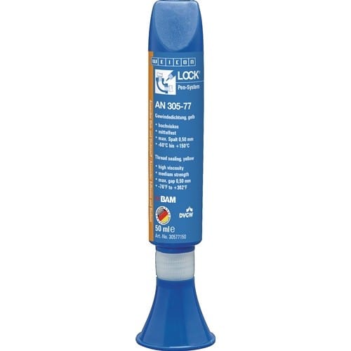 WEICON Rohrgewindedichtung WEICONLOCK® AN 305-77 mf.hv.gelb 50 ml Pen