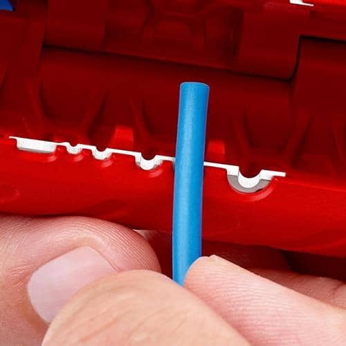 KNIPEX Abmantelungswerkzeug TwistCut Gesamt-L.100mm Arbeitsber.0,2-4 (Litze)mm² KNIPEX