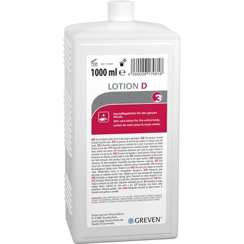 GREVEN Hautpflegelotion GREVEN® LOTION D 1l silikonfrei,parfümiert GREVEN