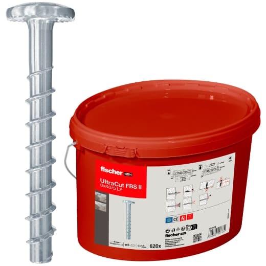 FISCHER UltraCut FBS II 6x40/5 LP Eimer (620)