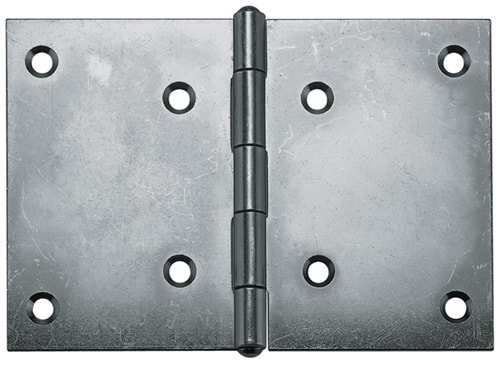 VORMANN Scharnier 1.4301 10504 H.60mm B.90mm S.1,2mm VA gerollt,breit VORMANN