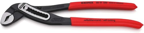 KNIPEX Wasserpumpenzange Alligator® L.250mm Spann-W.46mm pol.Ku.-Überzug KNIPEX