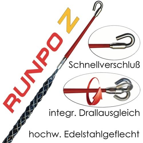 Kabeleinziehstrumpf RUNPOTEC