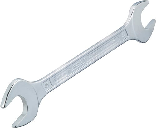 HAZET Doppelmaulschlüssel 450N 18x19mm L.221,2mm verchr.HAZET
