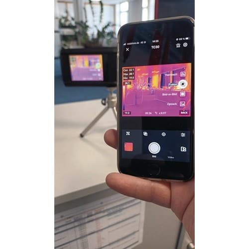 BENNING Wärmebildkamera TC 30 3,5Zoll Farb-Display 640x480 Punkte
