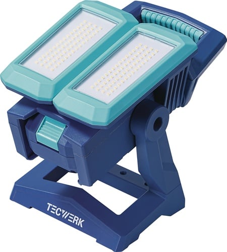 TECWERK LED-Strahler 50 W 800-4500 lm Li-Ion 5200 mAh 14,8V IP54 TECWERK