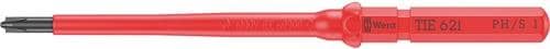 WERA Wechselklingen KK VDE 62 i PH/S TiE PH/S 1 L.157mm Black Point 6-kant-Antrieb9mm