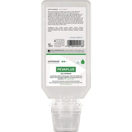 PAUL VOORMANN Handreinigung PEVAPLUS 1l silikonfrei,pH-neutral Softflasche PAUL VOORMANN