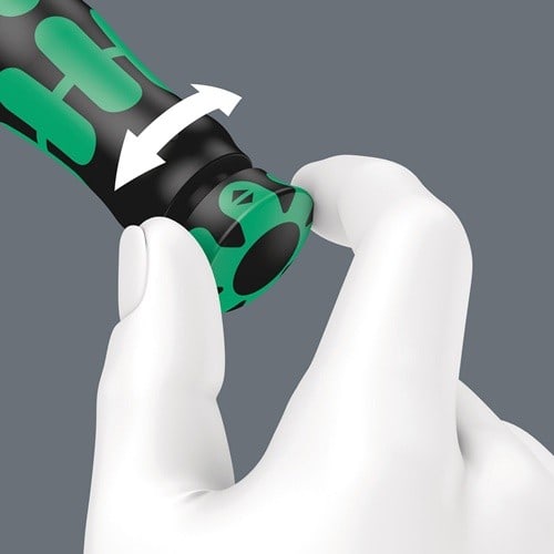 WERA Drehmomentschlüssel Click-Torque Lock A 5 1/4 Zoll 2,5-25 Nm WERA