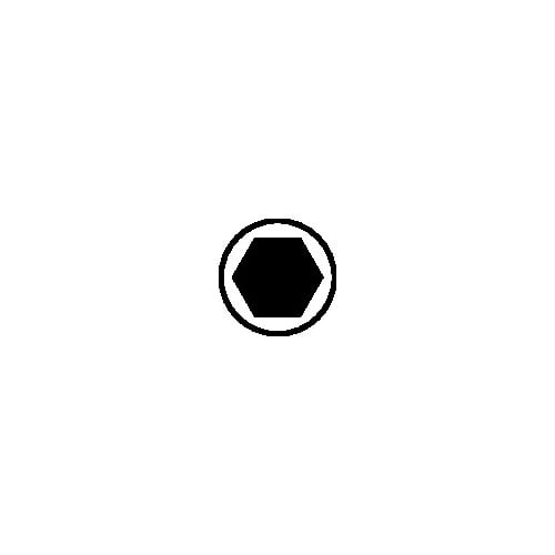 TECWERK Stiftschlüssel m.Quergr.SW 5mm Klingen-L.350mm S2-Stahl TECWERK