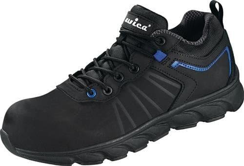 WICA Sicherheitsschuh VEZZO Gr.46W.10,5 schwarz/blau S3 SRC EN20345 Action-Nubuk WICA