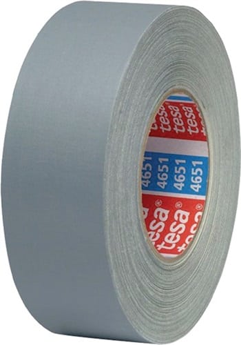 TESA Gewebeband tesaband® Premium 4651 schwarz L.50m B.50mm Rl.TESA