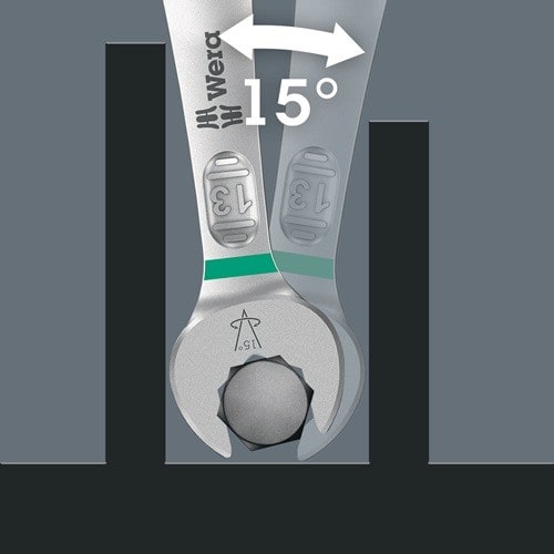 WERA Doppelmaulschlüssel Joker 6005 12x13mm L.166mm WERA