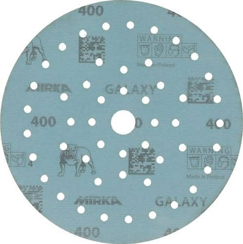 MIRKA Haftschleifscheibe GALAXY Grip Multifit 150mm K.400 f.HO/Metall/Lack/Ku.