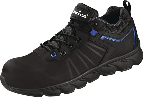 WICA Sicherheitsschuh VEZZO Gr.43W.10,5 schwarz/blau S3 SRC EN20345 Action-Nubuk WICA