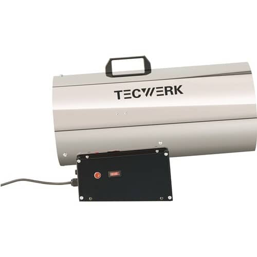 TECWERK Gasheizer 30 kW 1400 m³/h 75 W TECWERK