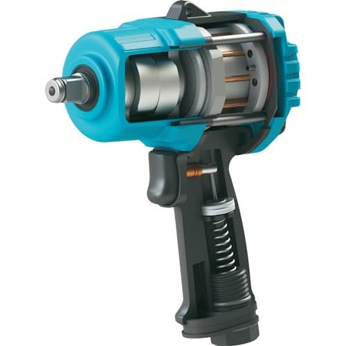 HAZET Druckluftschlagschrauber 9012TT 12,5mm (1/2Zoll) A4-kt.1356 Nm HAZET