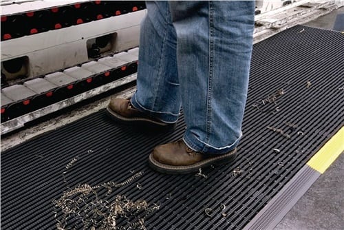 EHA Kantenprofil Längsseite S.12,5mm schwarz/gelb PVC
