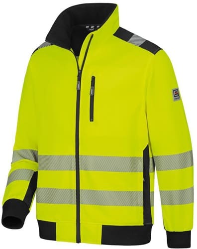 ELYSEE Warnschutz-Sweatjacke DEMINO Gr.L gelb/schwarz ELYSEE