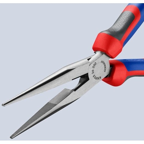 KNIPEX Flachrundzange L.200mm pol.ger.Comfort-Griff KNIPEX