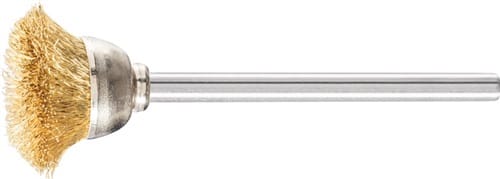 PFERD TOOLS Minitopfbürste TBU 1803/3 MES 0,10 D18xB3xL6mm MS PFERD