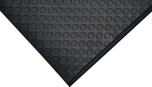 COBA Arbeitsplatzbodenbelag L1500xB900xS9,5mm schwarz Schaumst.COBA