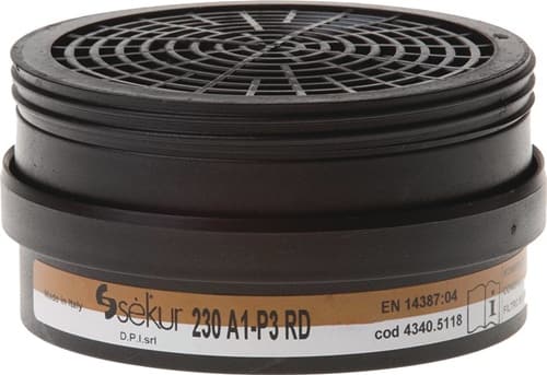 EKASTU Kombinationsfilter 230 A1-P3 EN 14387 f.2 St./Btl.EKASTU