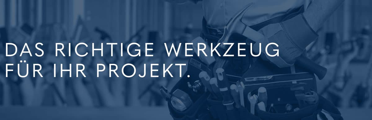 Werkzeuge Banner