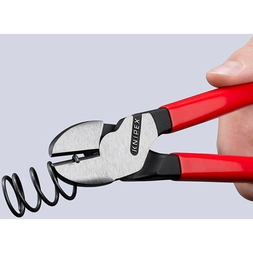 KNIPEX Kraftseitenschneider L.250mm pol.Form 0 Ku.-Überzug KNIPEX