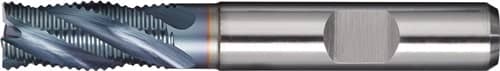 TECWERK Schaftfräser DIN 844 Typ HR D.6mm Einsatz-L.19mm HSS-Co5 TiCN Weldon TW