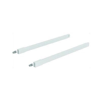 HETTICH Set Längsreling ArciTech / 350 mm, weiß, links und rechts, 9149287