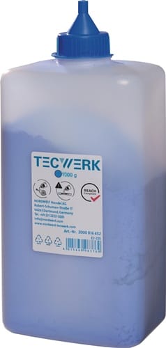 TECWERK Schlagschnurkreide 1000g blau Ku.-Flasche TECWERK