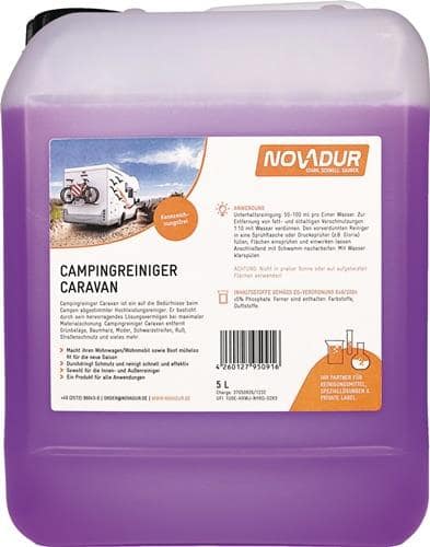 NOVADUR Campingreiniger Caravan 5l Kanister NOVADUR
