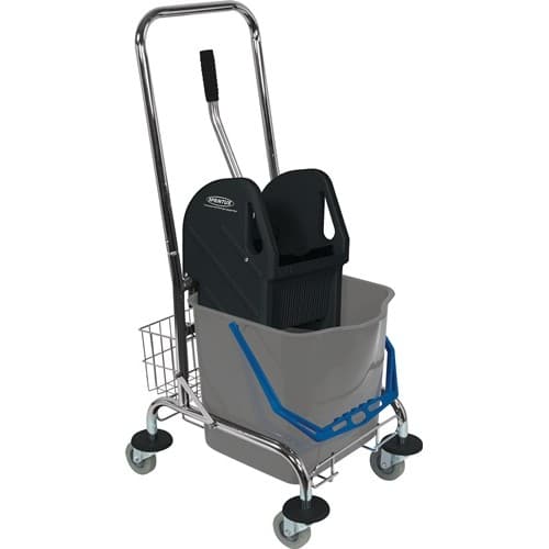 SPRINTUS Reinigungswagen Eimer 1x27 l,Presse,Ablagekorb STA SPRINTUS