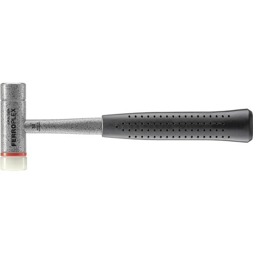 HALDER Schon- u.Schlosserhammer FERROPLEX L.290mm Kopf-D.30mm hart STA