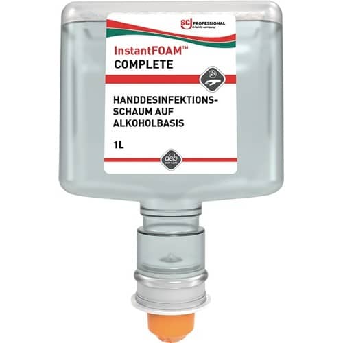 SC JOHNSON PROFESSIONAL Schaum-Handdesinfektionsmittel InstantFOAM® Complete 1l (TF) Kartusche