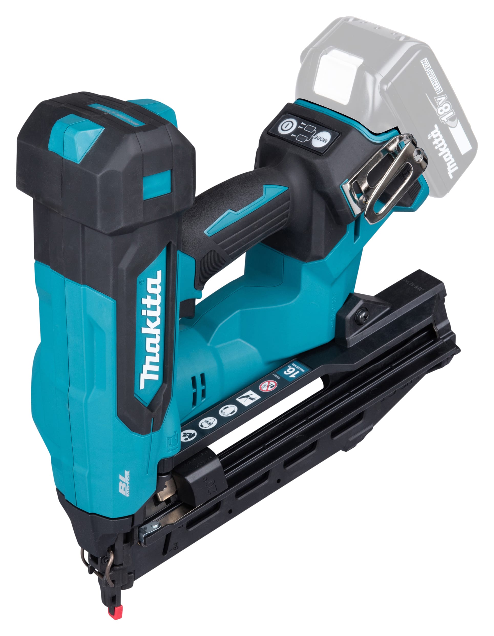 MAKITA Akku-Stauchkopfnagler 18V DBN610Z ohne Akku und Ladegerät