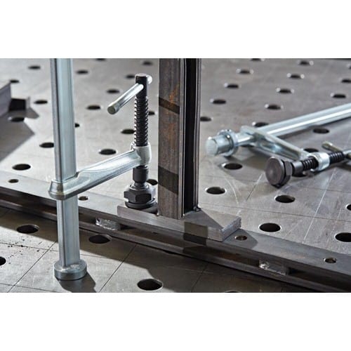 BESSEY Spannelement TWM28 m.Spezialdruckplatte max.300mm f.Bohrungs-D.28mm BESSEY