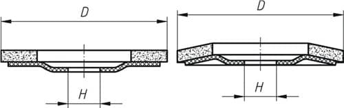 LUKAS Polierteller P6PT Ø 125 mm Bohrungs-Ø 22,23 mm LUKAS