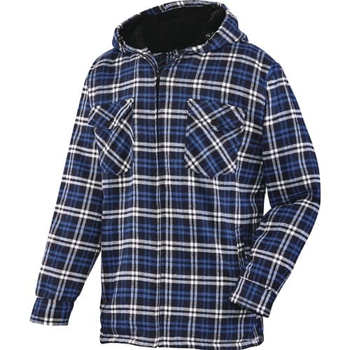 TEXXOR Thermohemd WILLISTON Gr.M blau/weiß TEXXOR
