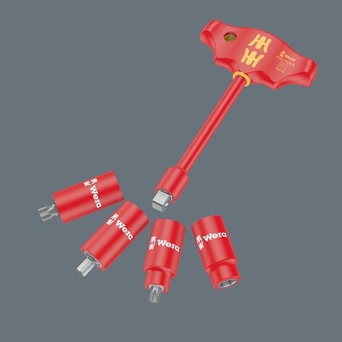 WERA Adapterschraubendreher 410 iVDE B f.3/8Zoll Steckschlüsseleinsätze Innenvierkant
