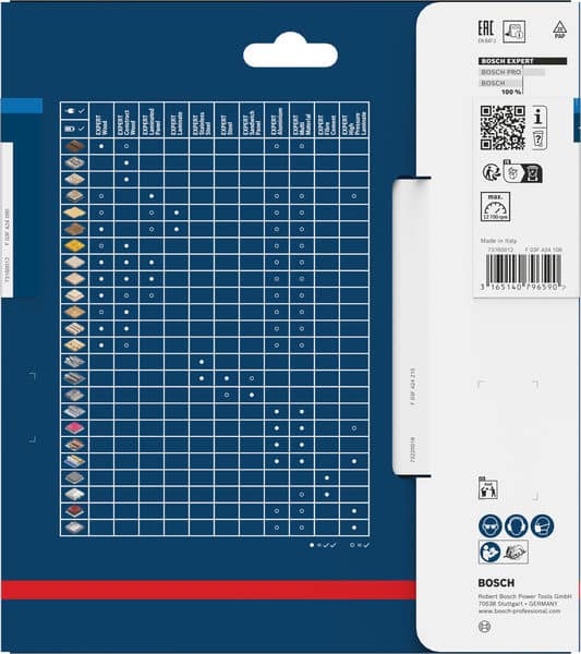 BOSCH Kreissägeblatt Expert for Aluminium, 150 x 20 x 2,6 mm, 42