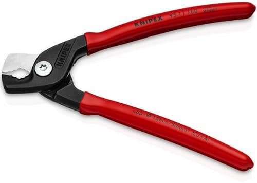 KNIPEX Kabelschere L.160mm Ku.-Überzug KNIPEX