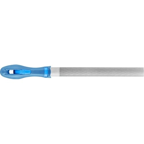 PFERD TOOLS Werkstattfeile DIN 7261 L.250mm Q.25x7mm Hieb 1 Halbrund 2K-Ergo PFERD